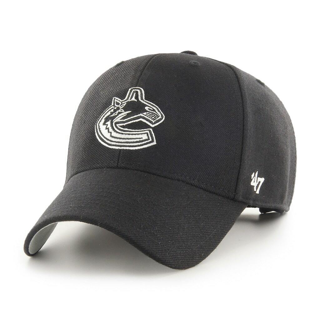 Vancouver Canucks Orca 47 Brand NHL Basic MVP Adjustable Hat