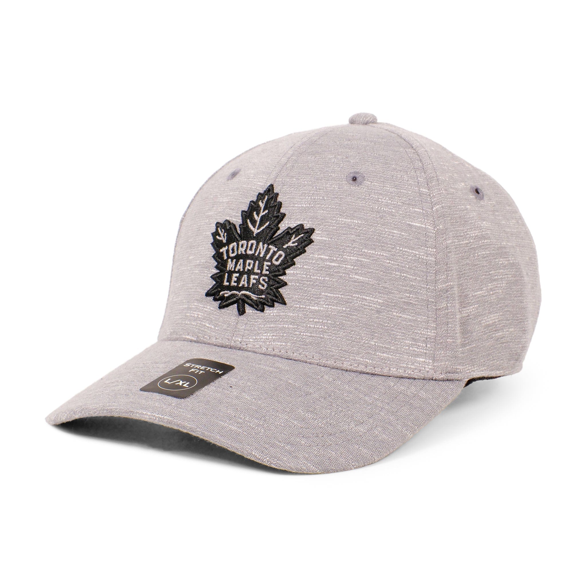 Toronto Maple Leafs American Needle Slub Heathered Stretch Fit L XL S M Grey