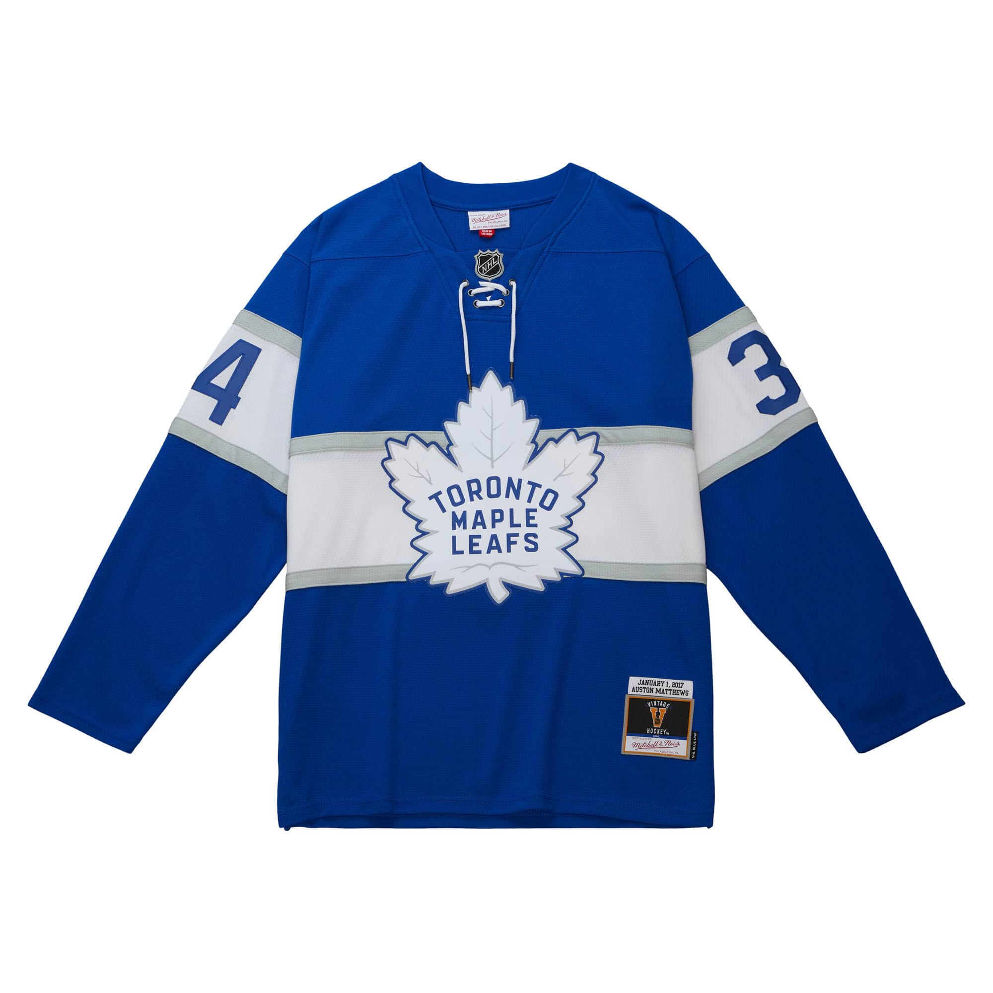  Auston Matthews Toronto Maple Leafs Kids 4-7 Blue