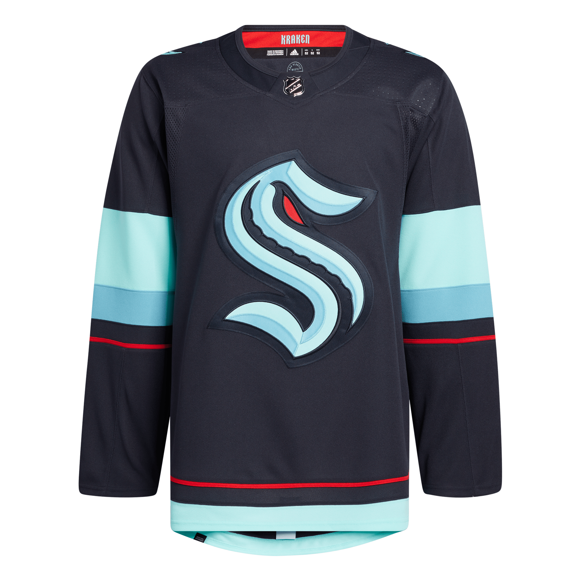 Customizable New Jersey Devils Adidas Primegreen Authentic NHL Hockey Jersey Third Alternate / S/46