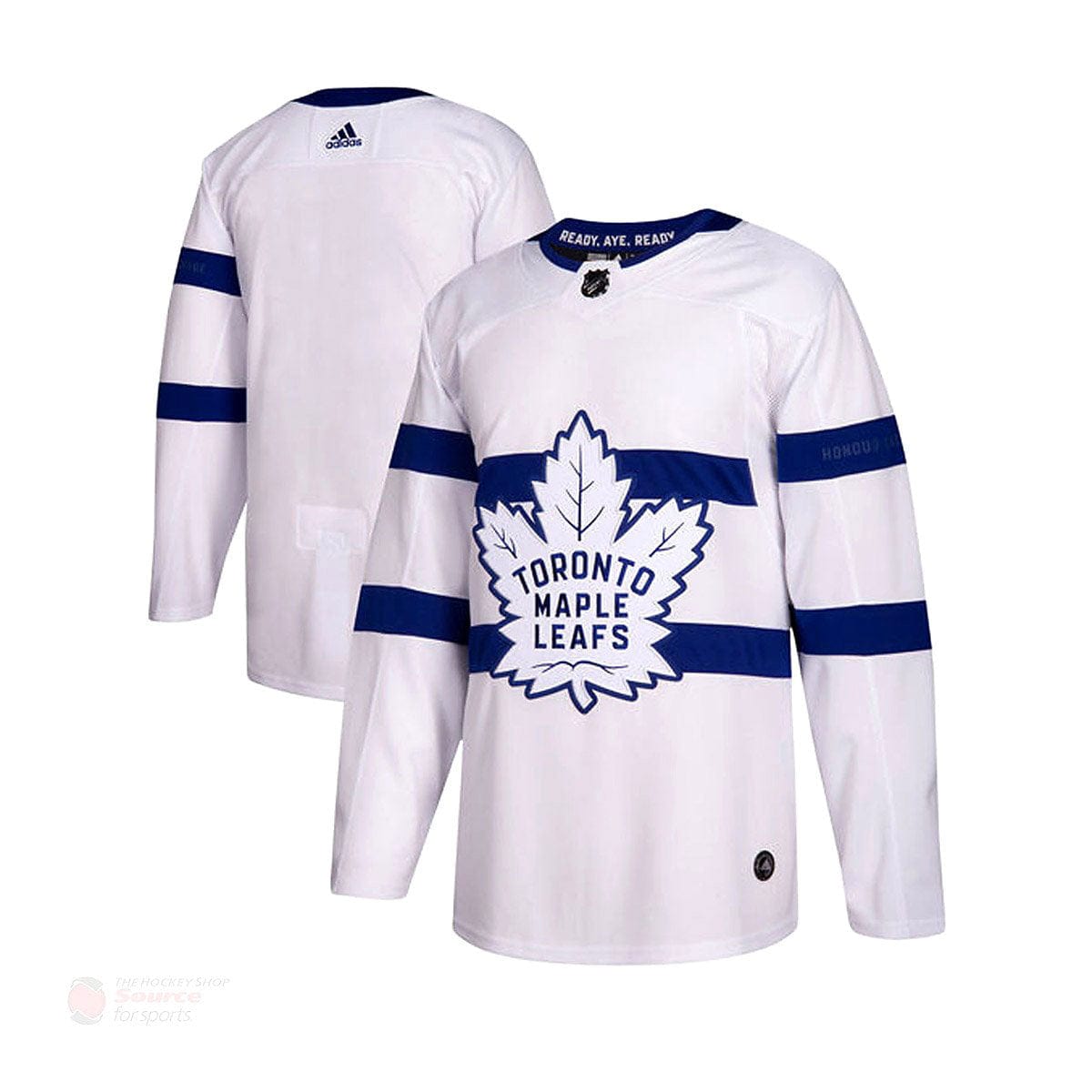 Men's adidas White Toronto Maple Leafs Away - Authentic Primegreen Jersey