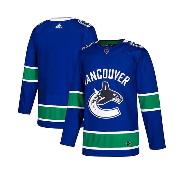 Vancouver Canucks Home Adidas Authentic Senior Jersey 2018