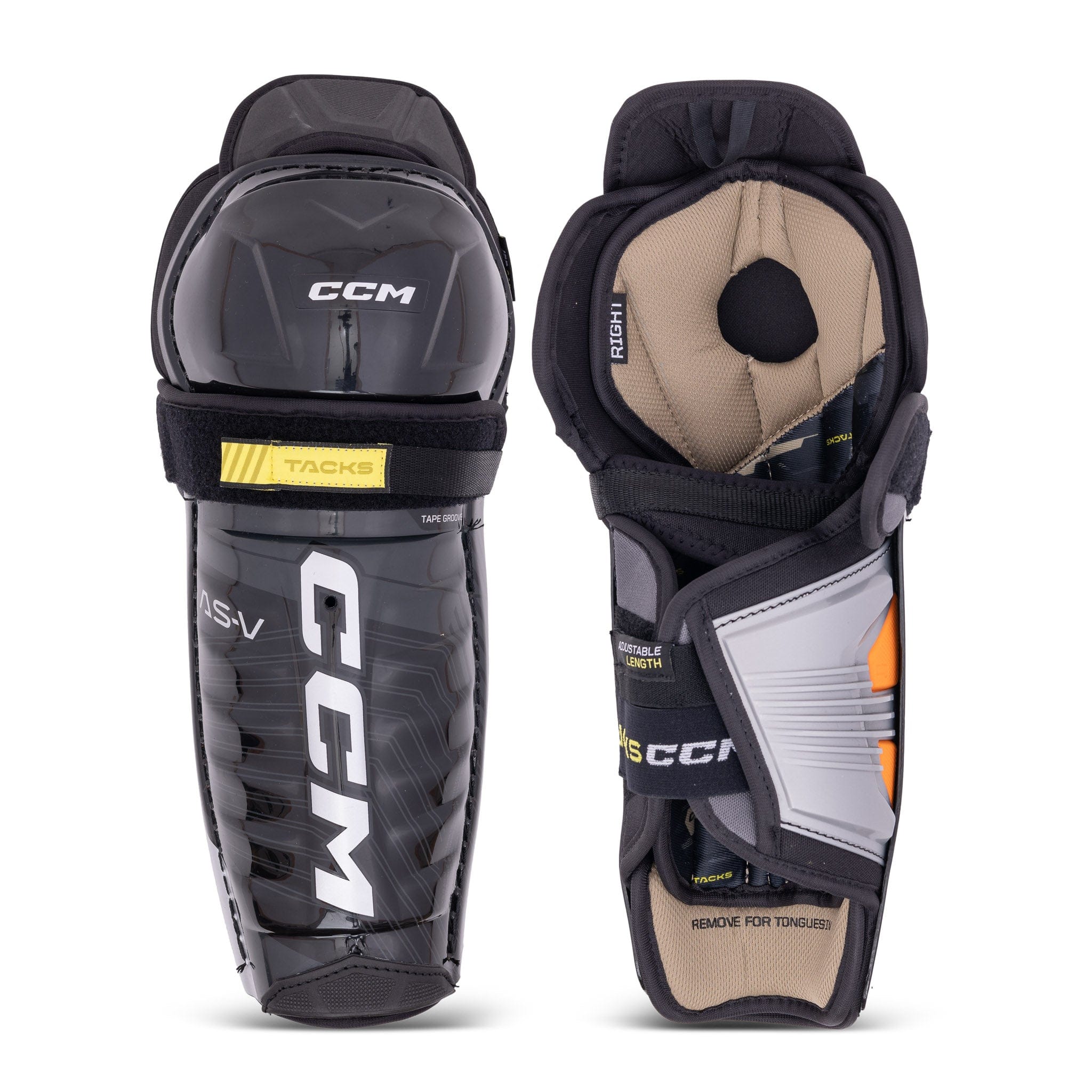 Elite Hockey Shin Pad Straps, Senior, 2-in