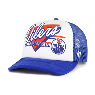 47 Brand NHL Hang Out Trucker Hat - Edmonton Oilers - TheHockeyShop.com