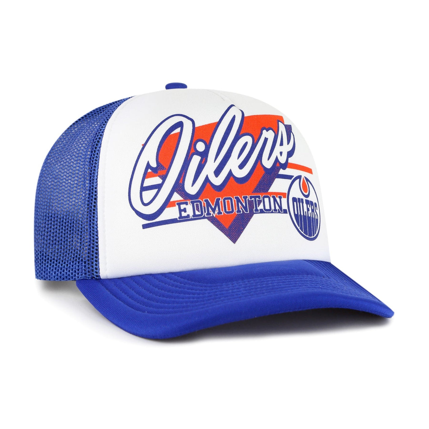 47 Brand NHL Hang Out Trucker Hat - Edmonton Oilers - TheHockeyShop.com