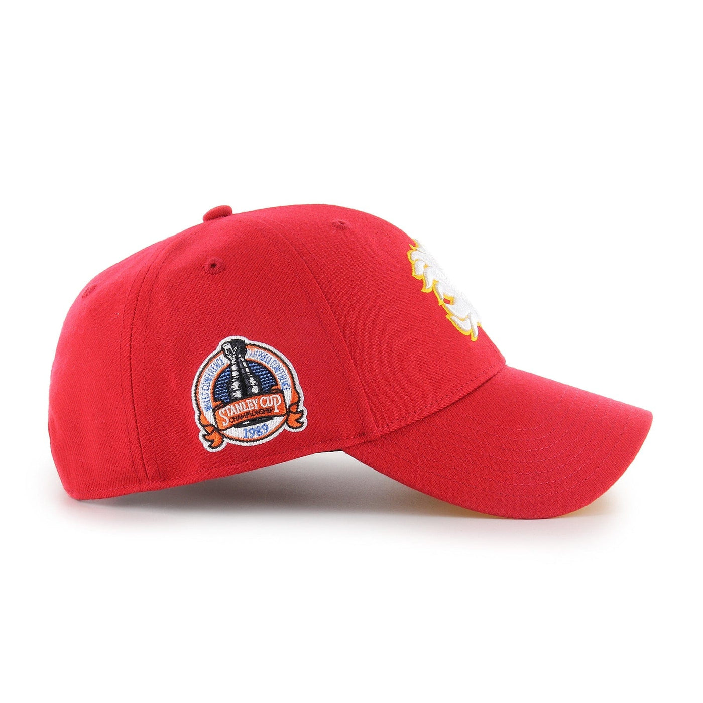 47 Brand NHL MVP Sure Shot Adjustable Hat - Calgary Flames - TheHockeyShop.com