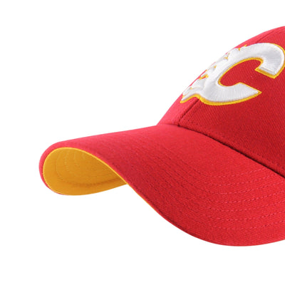 47 Brand NHL MVP Sure Shot Adjustable Hat - Calgary Flames - TheHockeyShop.com