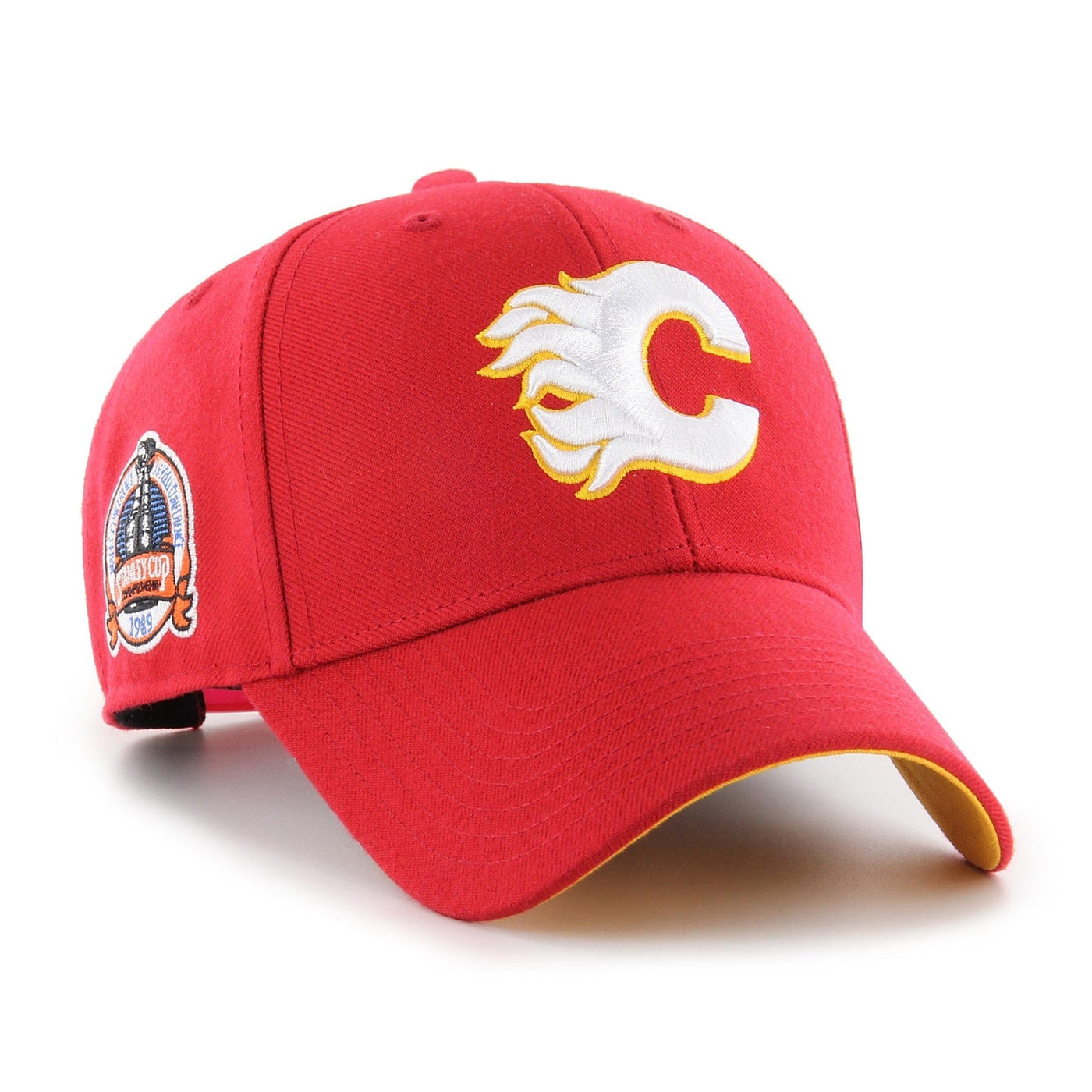 47 Brand NHL MVP Sure Shot Adjustable Hat - Calgary Flames - TheHockeyShop.com