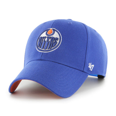 47 Brand NHL MVP Sure Shot Adjustable Hat - Edmonton Oilers - TheHockeyShop.com