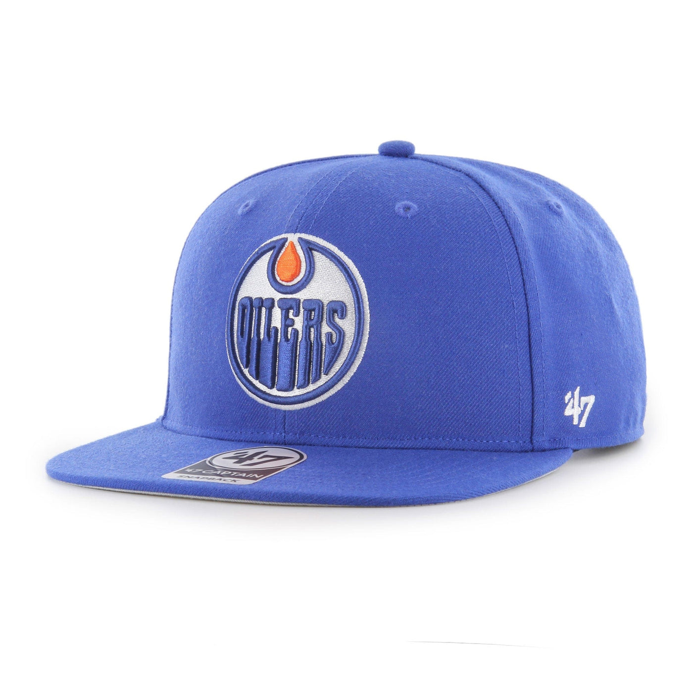 47 Brand NHL No Shot Captain Hat - Edmonton Oilers - TheHockeyShop.com