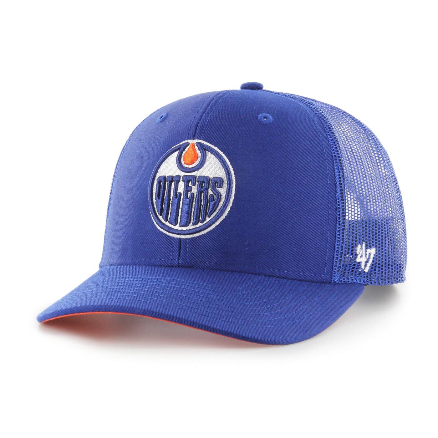 Edmonton Oilers 47 Brand NHL Adjustable Trucker Cap - The Hockey Shop Source For Sports