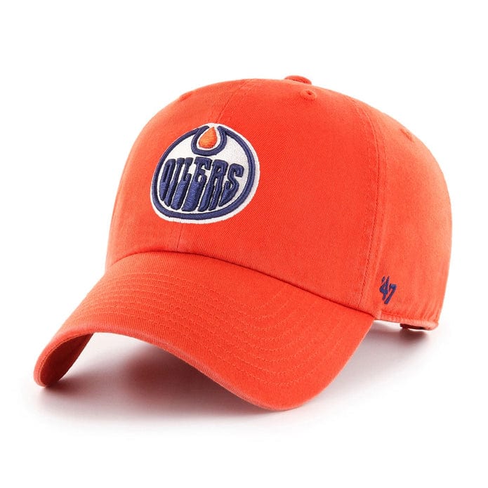 Edmonton Oilers - 47 Brand NHL Clean Up Adjustable Hat - TheHockeyShop.com