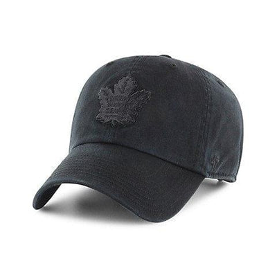 Toronto Maple Leafs 47 Brand NHL Clean Up Adjustable Hat Black - The Hockey Shop Source For Sports