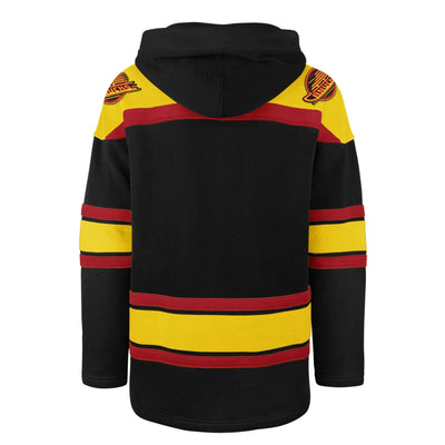 47 Brand NHL Lacer Fleece Mens Hoody - Vancouver Canucks Retro Skate - TheHockeyShop.com