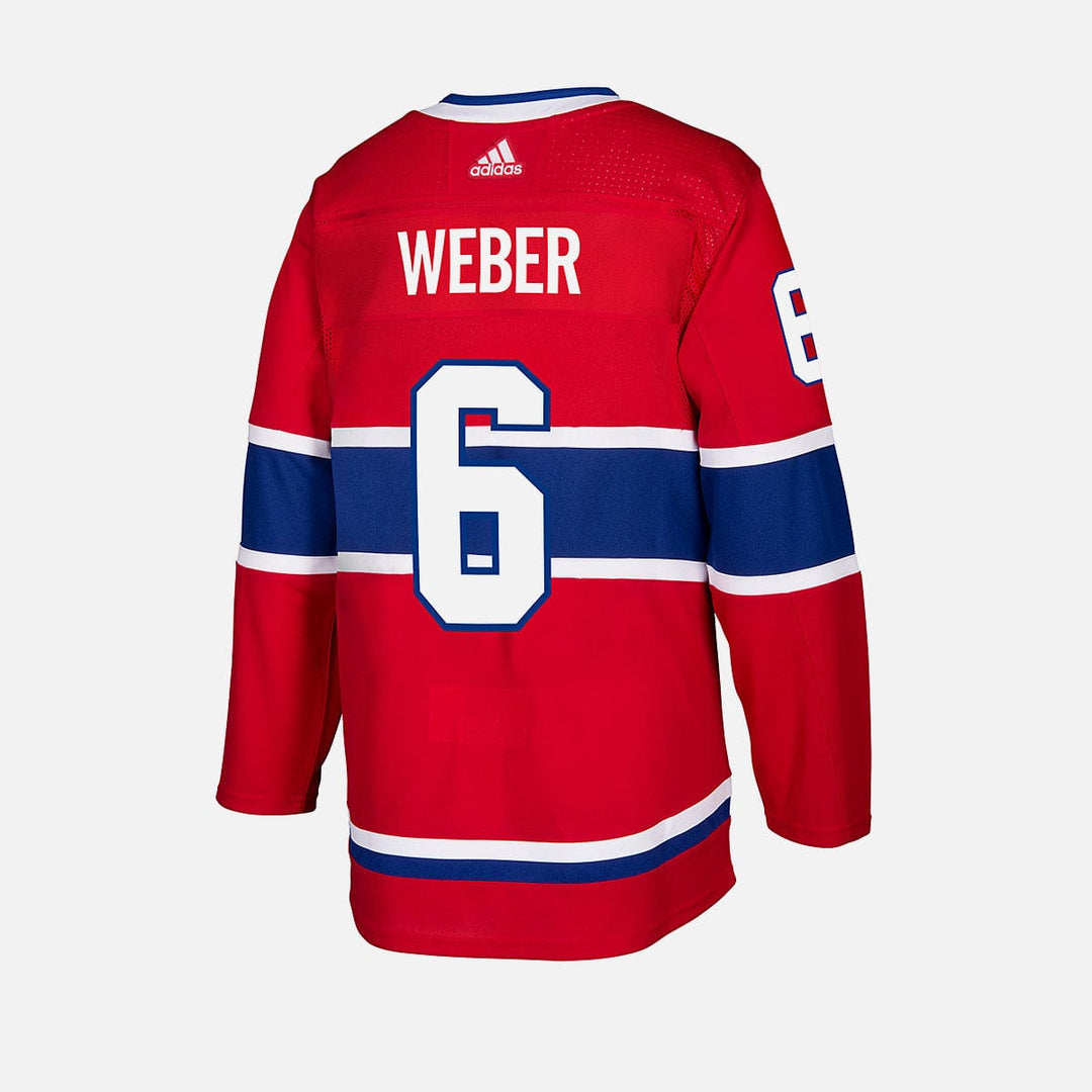 Montreal Canadiens Home Adidas Authentic Senior Jersey Shea Weber