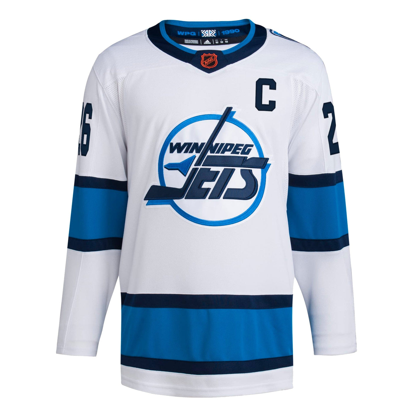 Winnipeg Jets Adidas PrimeGreen Reverse Retro Senior Jersey - Blake Wheeler - TheHockeyShop.com