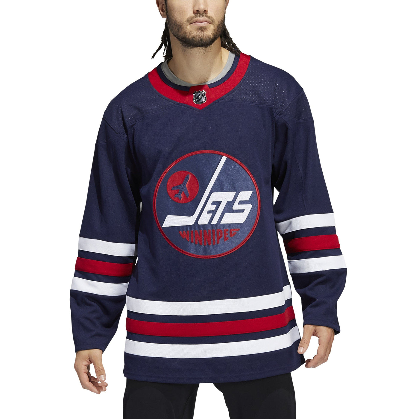 Winnipeg Jets Adidas Authentic Home NHL Hockey Jersey - M