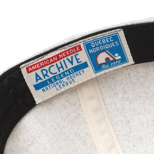 American Needle NHL Vintage Archived Legend Adjustable Hat - Quebec Nordiques - The Hockey Shop Source For Sports