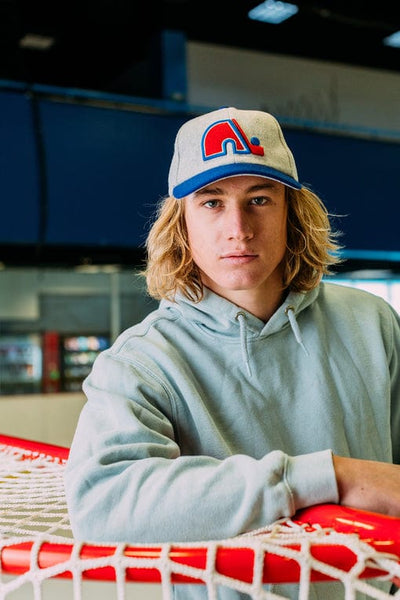 American Needle NHL Vintage Archived Legend Adjustable Hat - Quebec Nordiques - The Hockey Shop Source For Sports