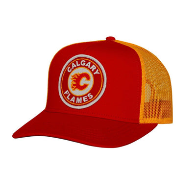 Calgary Flames - American Needle NHL Valin Snapback Hat - TheHockeyShop.com