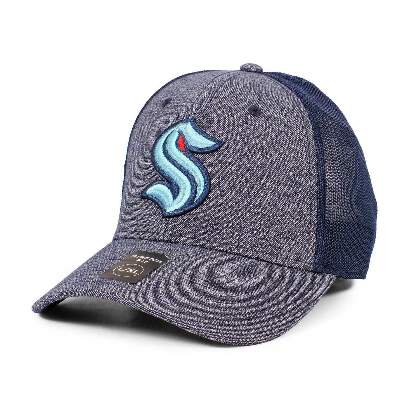 Seattle Kraken - American Needle NHL Heather Poly TC Hat - The Hockey Shop Source For Sports