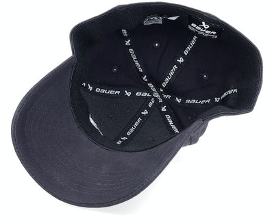 Bauer Core Fitted Youth Hat - Navy - The Hockey Shop Source For Sports