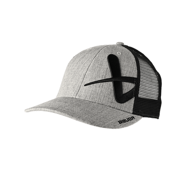 Bauer Core Snapback Youth Hat - Grey - The Hockey Shop Source For Sports