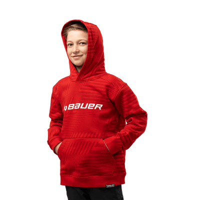 Bauer Graphic Stripe Youth Pullover Hoody - TheHockeyShop.com