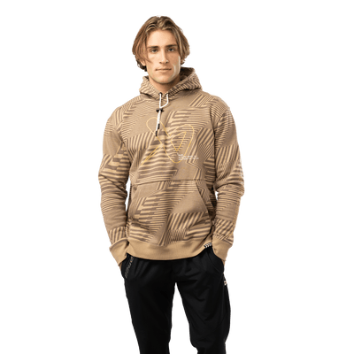 Bauer Printed Fleece Mens Pullover Hoody - TheHockeyShop.com