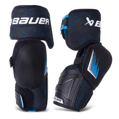 Bauer X Series Intermediate Hockey Elbow Pads - TheHockeyShop.com