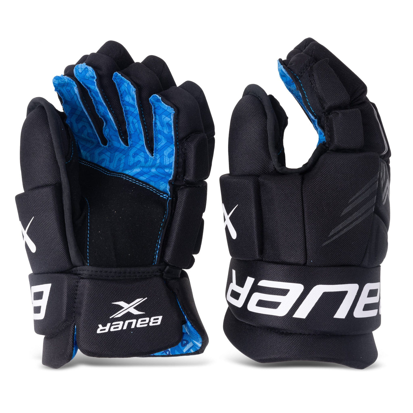 Bauer X Series Intermediate Hockey Gloves - TheHockeyShop.com