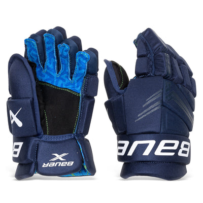 Bauer X Series Junior Hockey Gloves - 2024 - TheHockeyShop.com