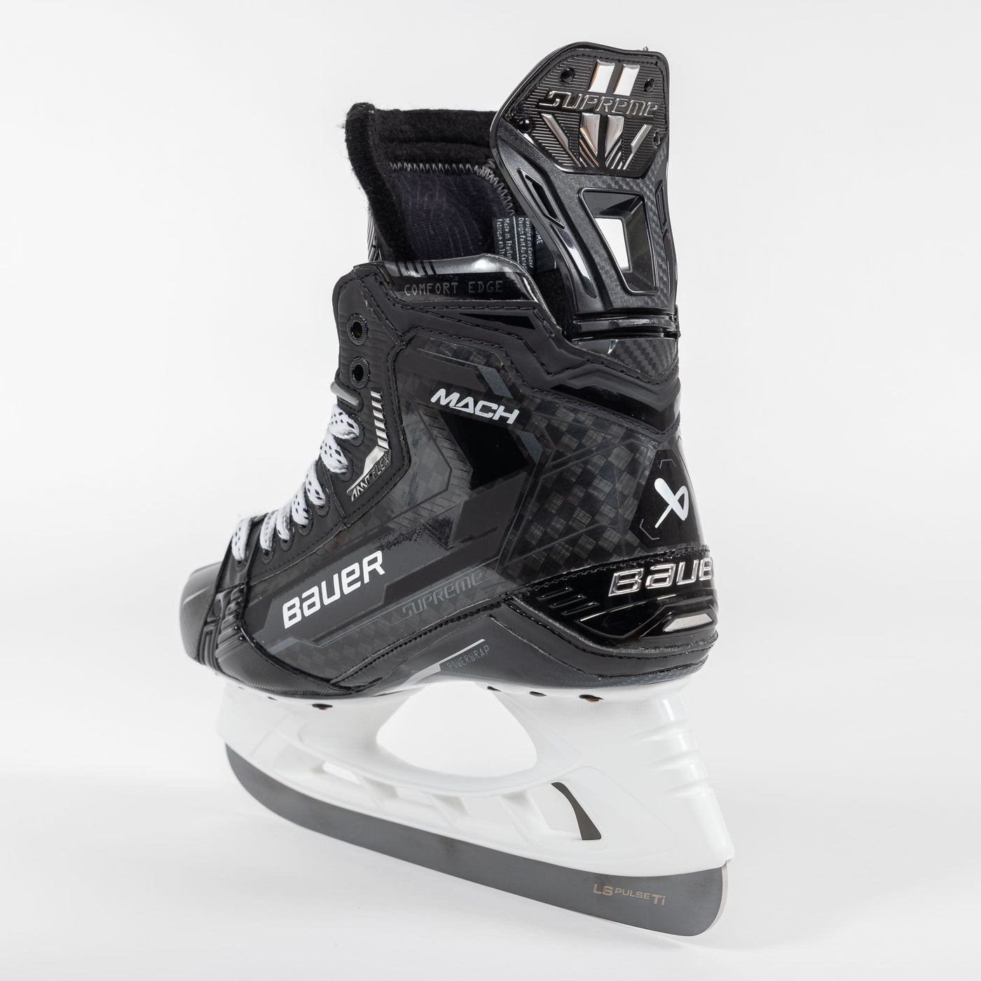 Bauer Supreme Mach Senior Hockey Skates w/ Pulse TI Steel - TheHockeyShop.com