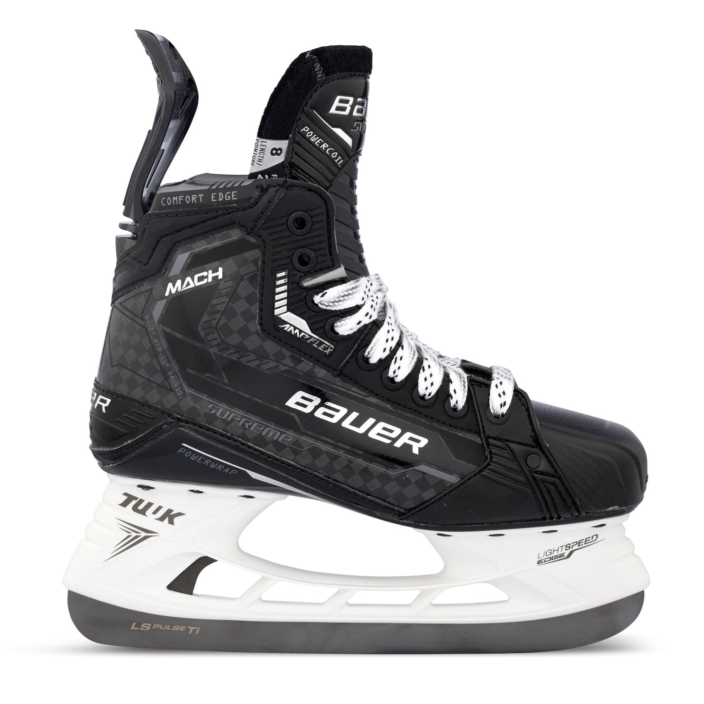 Bauer Supreme Mach Senior Hockey Skates w/ Pulse TI Steel - TheHockeyShop.com