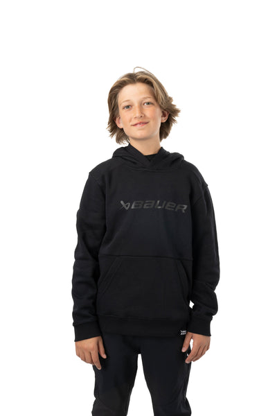 Bauer Core Ultimate Youth Hoody - Black - TheHockeyShop.com