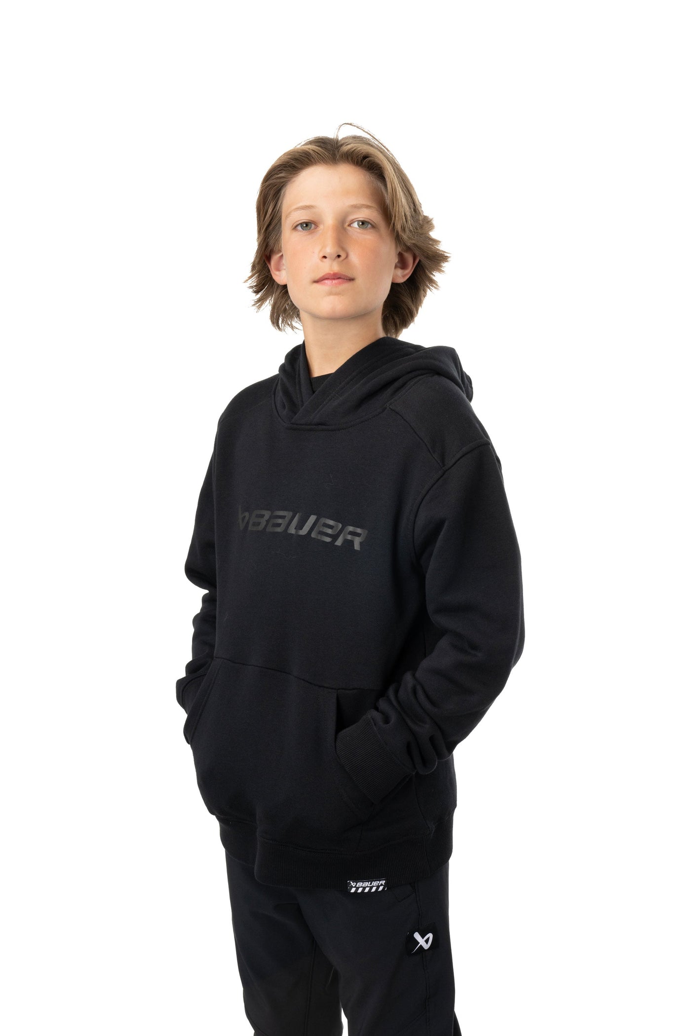 Bauer Core Ultimate Youth Hoody - Black - TheHockeyShop.com