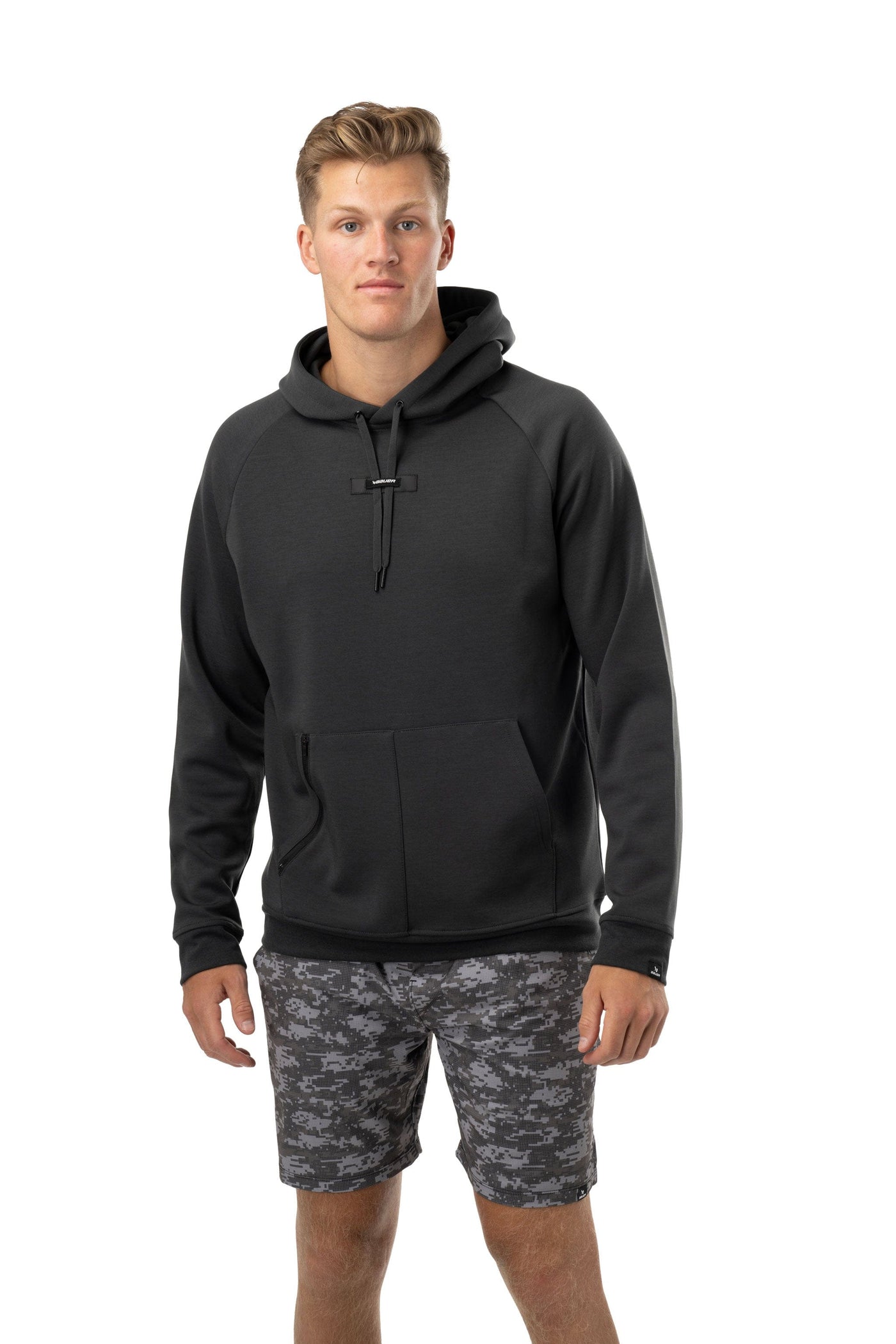 Bauer First Line Collection Mens Hoodie - Dark Grey - TheHockeyShop.com