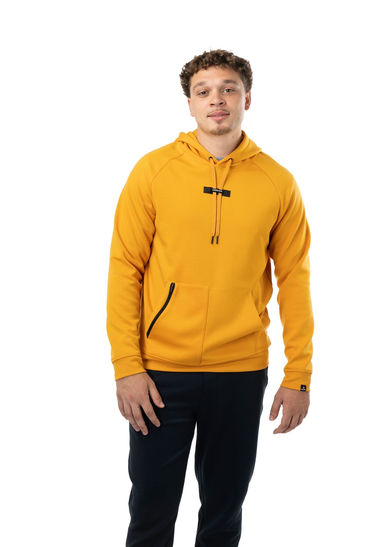 Bauer First Line Collection Mens Hoodie - Gold - TheHockeyShop.com