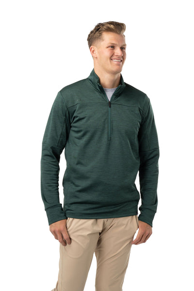 Bauer FLC 1/4 Zip Hoody - Green - TheHockeyShop.com