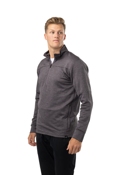 Bauer FLC 1/4 Zip Hoody - Shark - TheHockeyShop.com