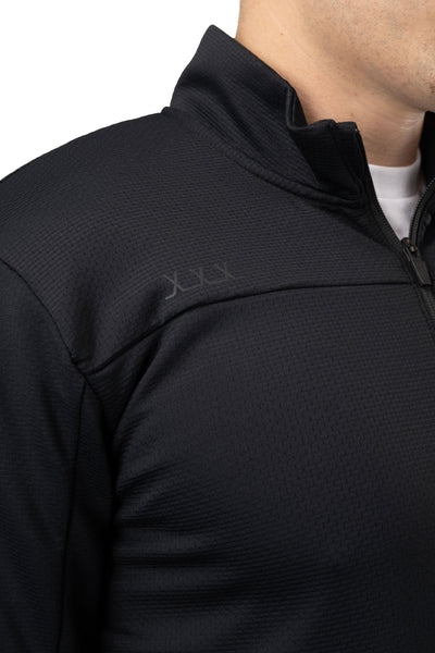 Bauer FLC Core 1/4 Zip Hoody - Black - TheHockeyShop.com