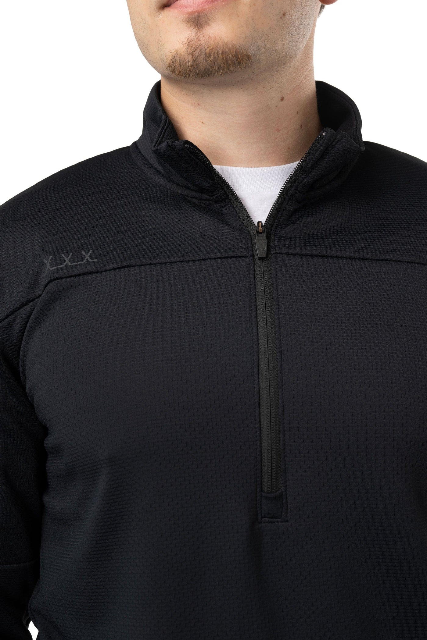 Bauer FLC Core 1/4 Zip Hoody - Black - TheHockeyShop.com