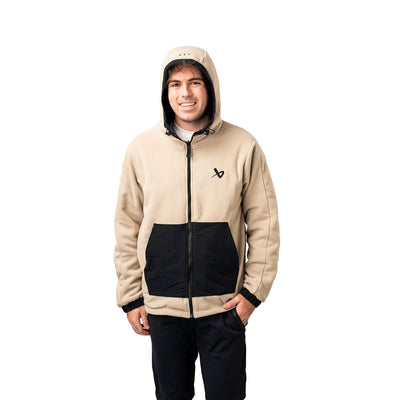 Bauer FLC Reversible Jacket - Black/Tan - TheHockeyShop.com