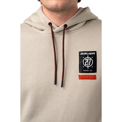 Bauer Fleeced Lined Hoody - Grey - TheHockeyShop.com