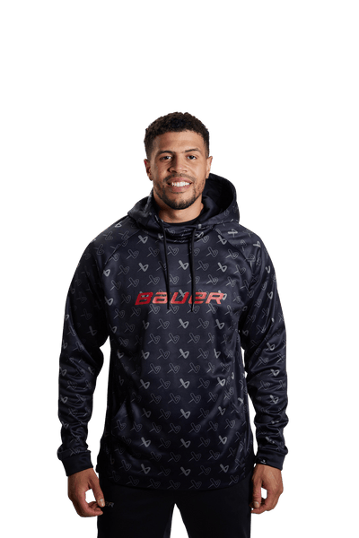 Bauer Logo Repeat Mens Hoody - Blue - The Hockey Shop Source For Sports