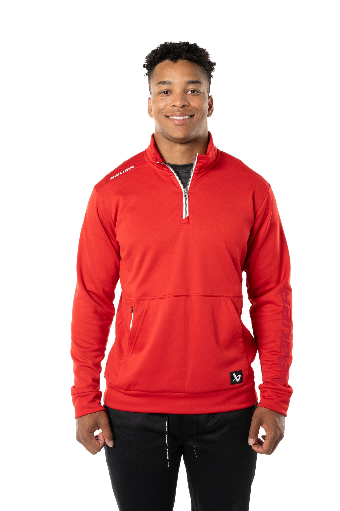 S23 Bauer Team Fleece Senior 1/2 Zip - The Hockey Shop Source For Sports