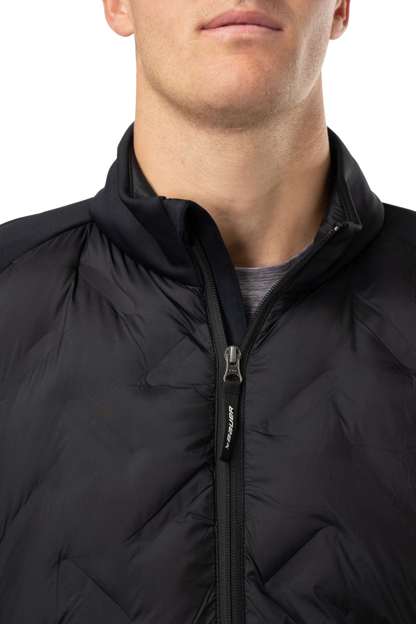 Bauer FLC Core Hybrid Jacket - Black - TheHockeyShop.com