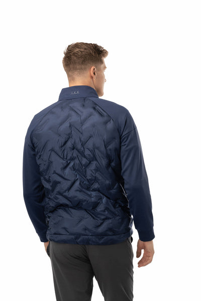 Bauer FLC Core Hybrid Jacket - Navy - TheHockeyShop.com