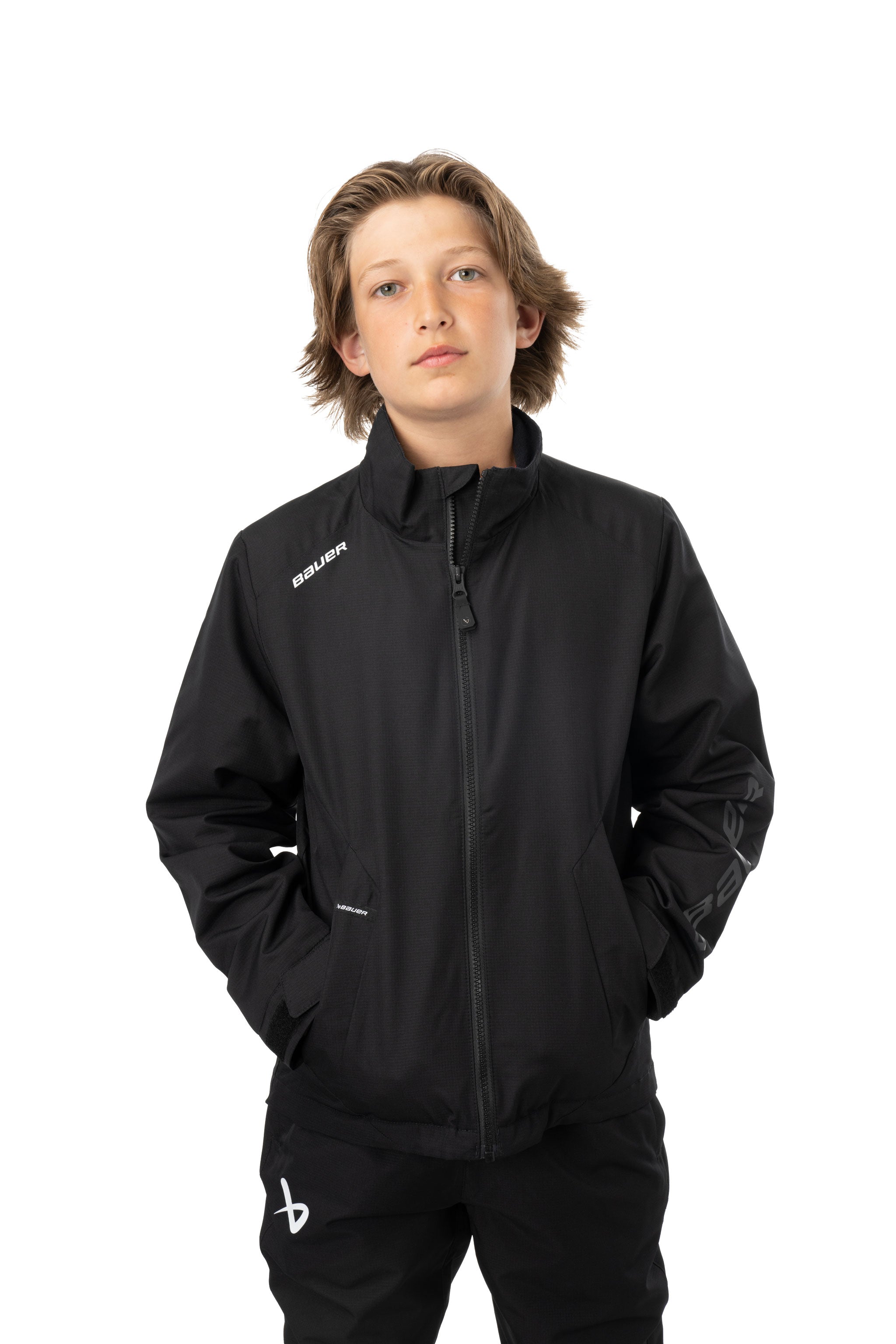 S24 Bauer Team Lightweight Junior Jacket - Black