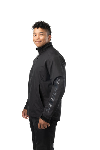 Bauer Team Lightweight Senior Jacket - Black - TheHockeyShop.com